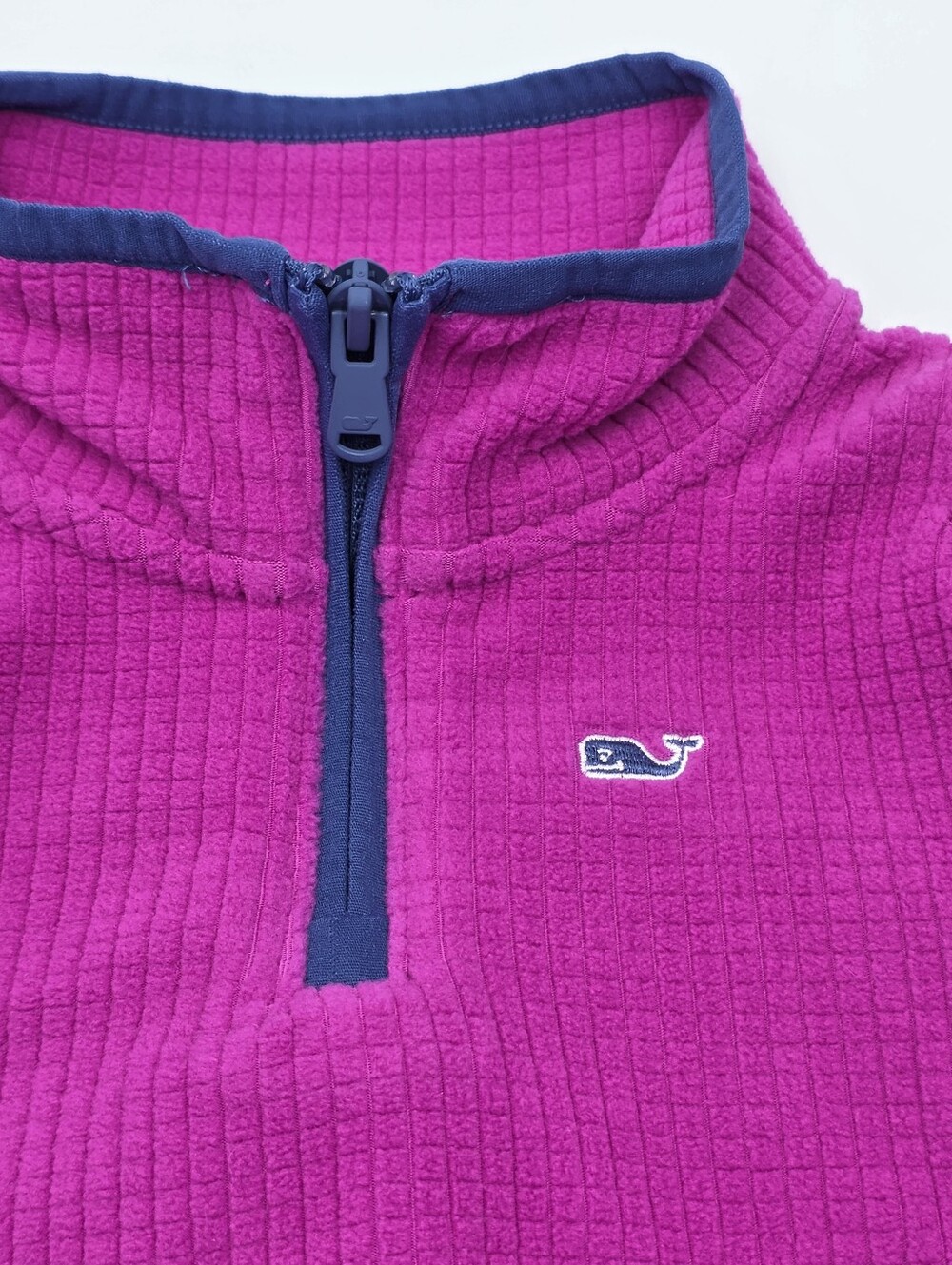 Vineyard Vines girls' textured fleece pullover size 3T - Picture 3 of 5
